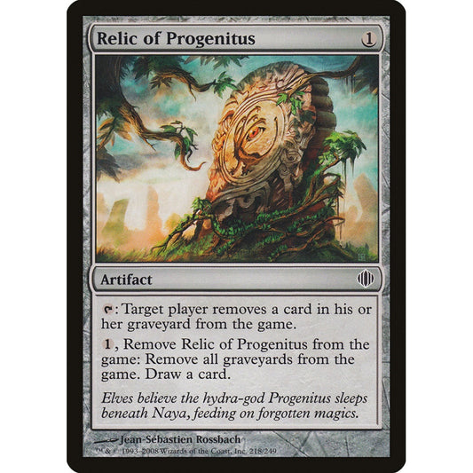 Relic of Progenitus common 218 Magic the Gathering Shards of Alara