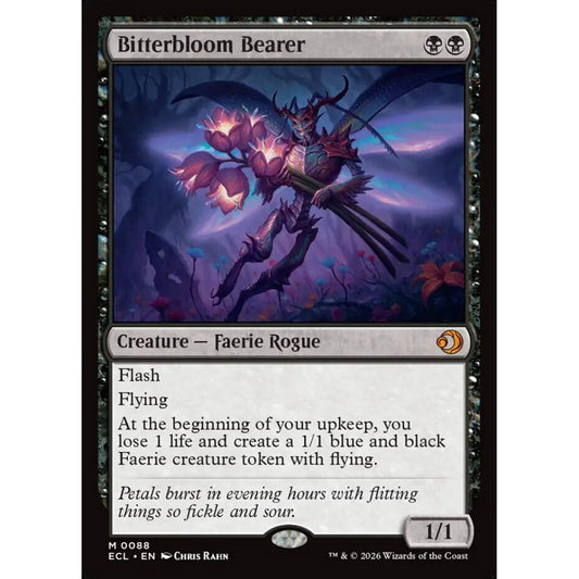 Bitterbloom Bearer mythic 88 Magic the Gathering Lorwyn Eclipsed