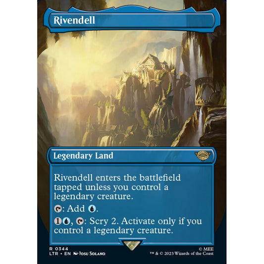Rivendell, rare, 344, Magic the Gathering, The Lord of the Rings: Tales of Middle-earth