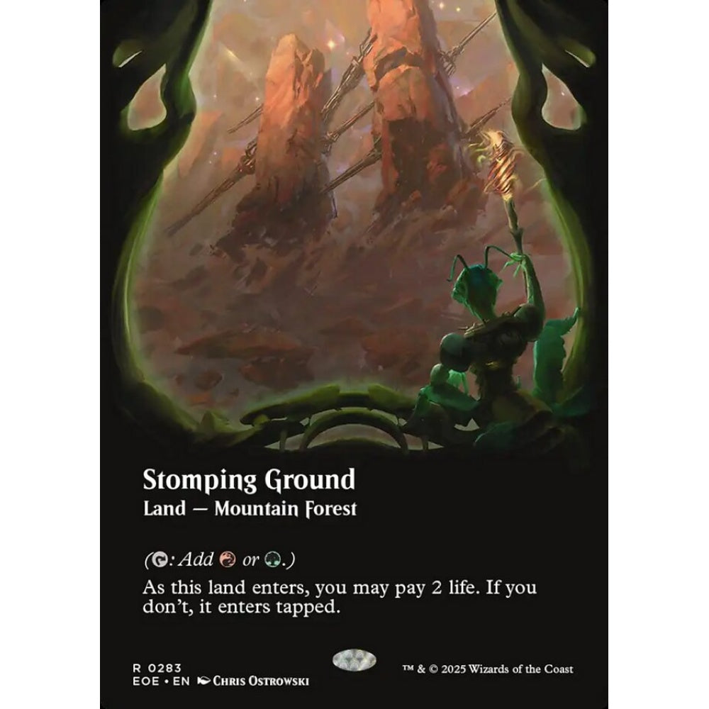 Stomping Ground rare 283 Magic the Gathering Edge of Eternities Japanese