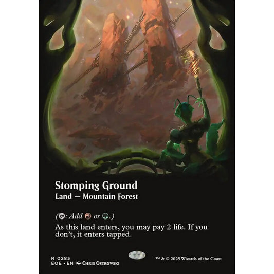 Stomping Ground rare 283 Magic the Gathering Edge of Eternities Japanese