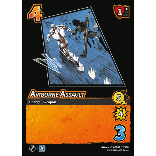 Airborne Assault, 17/186, AOT02, Universus, Attack on Titan: Origins of Power, Attack, C