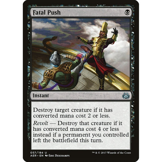 Fatal Push uncommon 57 Magic the Gathering Aether Revolt
