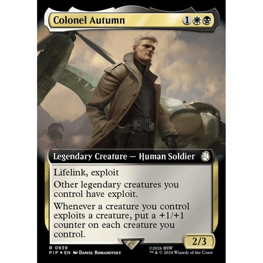 Colonel Autumn rare 939 Magic the Gathering Fallout