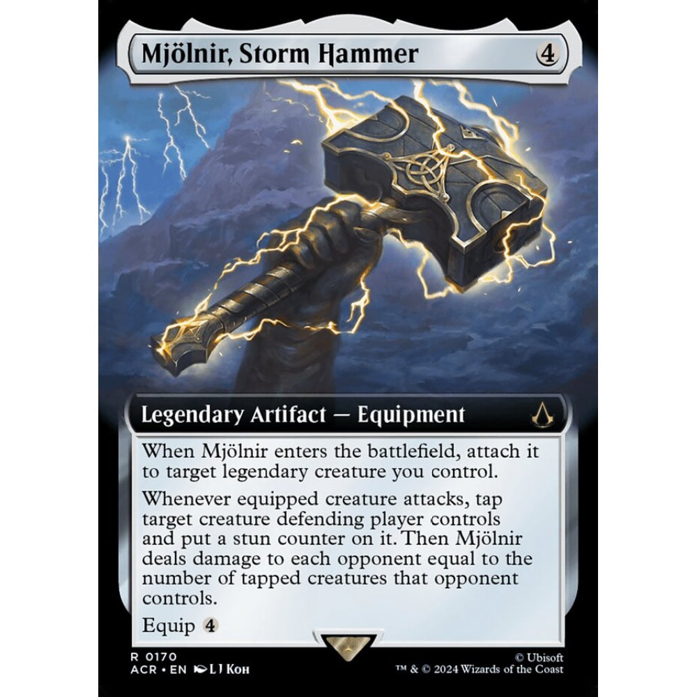 Mjölnir, Storm Hammer rare 170 Magic the Gathering Assassin's Creed