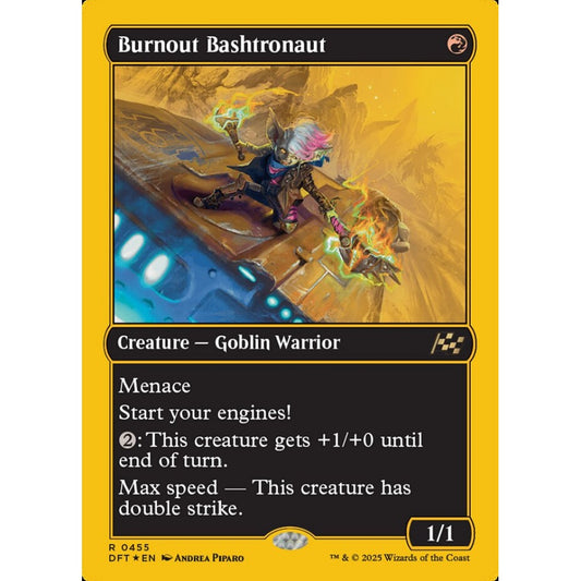 Burnout Bashtronaut, 455, rare, Magic: The Gathering, Aetherdrift