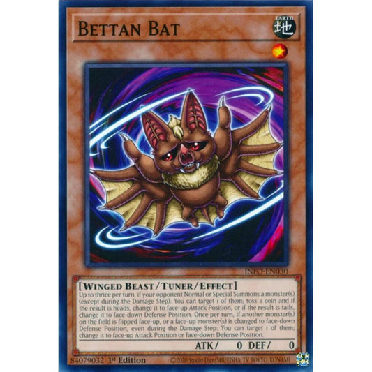 Bettan Bat INFO-EN030 Common Yu-Gi-Oh The Infinite Forbidden