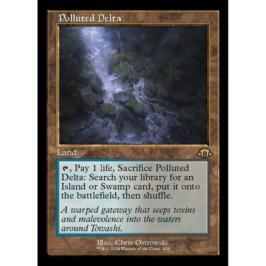 Polluted Delta, 438, rare, Magic: The Gathering, Modern Horizons 3