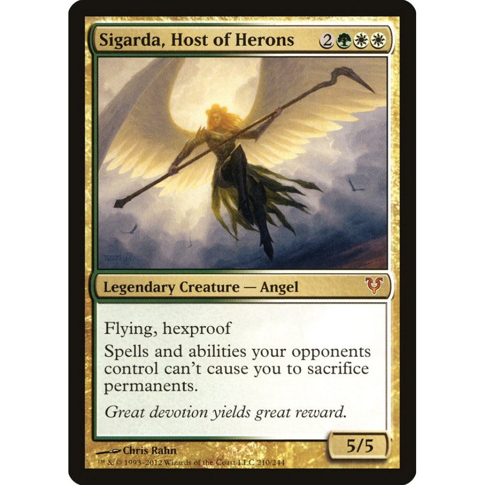 Sigarda, Host of Herons mythic 210 Magic the Gathering Avacyn Restored