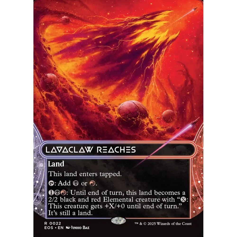 Lavaclaw Reaches rare 22 Magic the Gathering Edge of Eternities: Stellar Sights