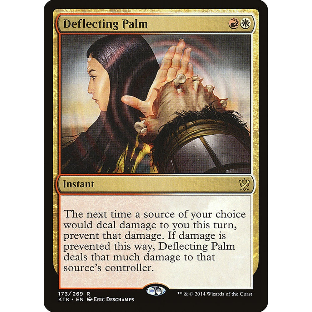 Deflecting Palm rare 173 Magic the Gathering Khans of Tarkir