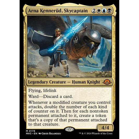 Arna Kennerüd, Skycaptain, 178, mythic, Magic: The Gathering, Modern Horizons 3