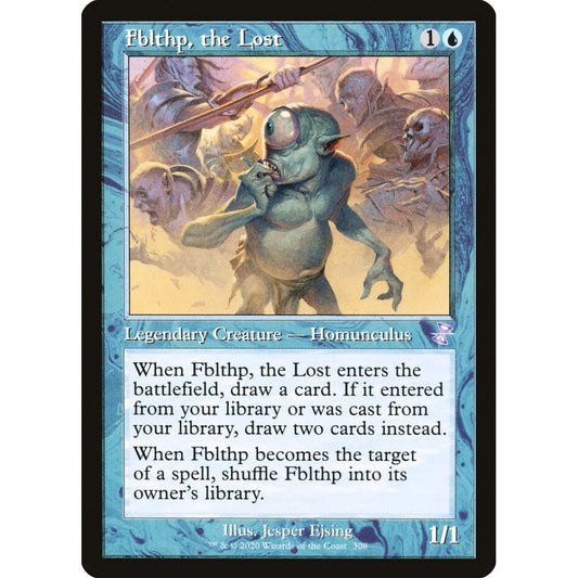 Fblthp, the Lost special 308 Magic the Gathering Time Spiral Remastered