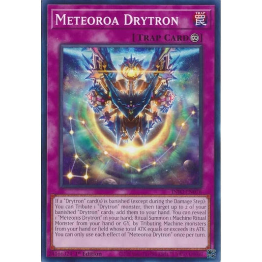 Meteoroa Drytron INFO-EN076 Common Yu-Gi-Oh The Infinite Forbidden