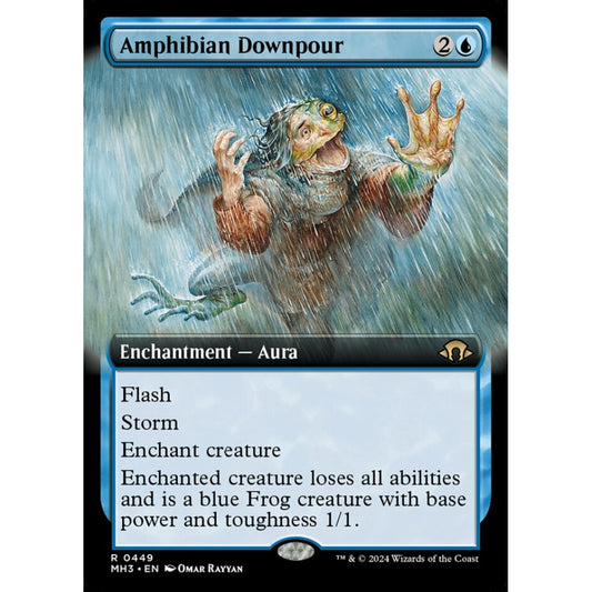 Amphibian Downpour, 449, rare, Magic: The Gathering, Modern Horizons 3