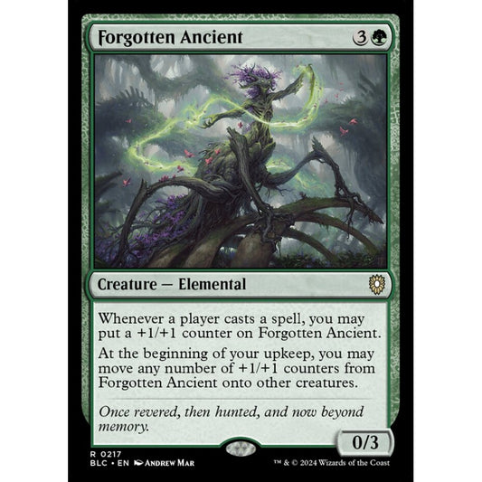 Forgotten Ancient, 217, rare, Magic: The Gathering, Bloomburrow