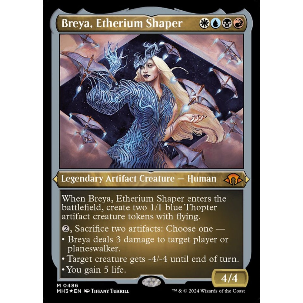 Breya, Etherium Shaper, 486, mythic, Magic: The Gathering, Modern Horizons 3