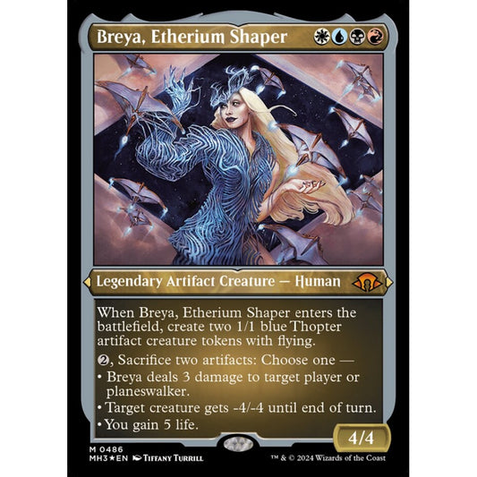 Breya, Etherium Shaper, 486, mythic, Magic: The Gathering, Modern Horizons 3