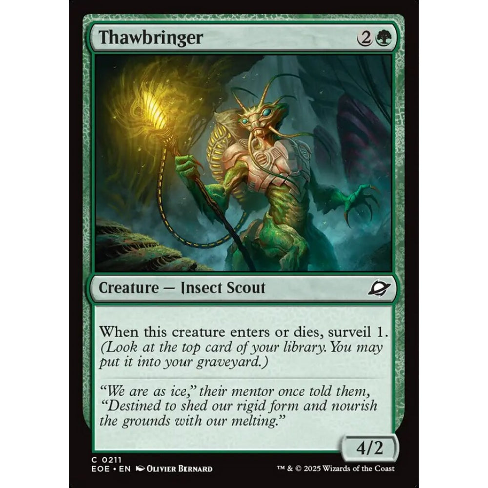 Thawbringer common 211 Magic the Gathering Edge of Eternities