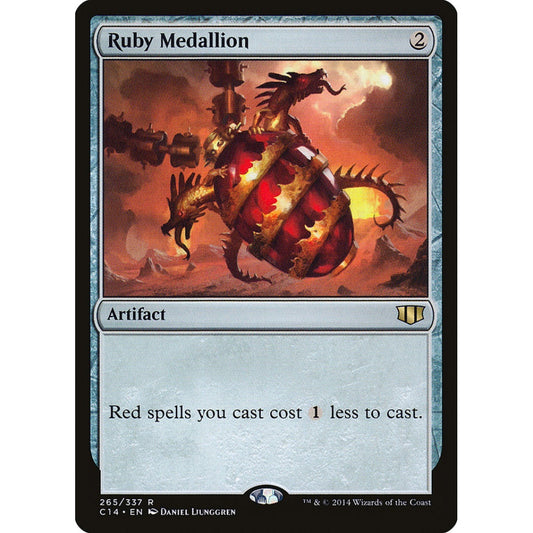 Ruby Medallion rare 265 Magic the Gathering Commander 2014