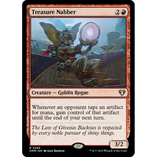 Treasure Nabber rare 265 Magic the Gathering Commander Masters
