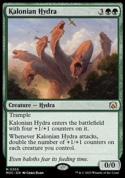 Kalonian Hydra - Commander: March of the Machine (Mythic) [MOC-305]