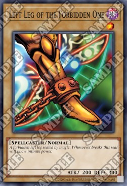 Left Leg of the Forbidden One - Legend of Blue Eyes White Dragon (25th Anniversary Edition) (Ultra Rare) [LOB-25TH-121]