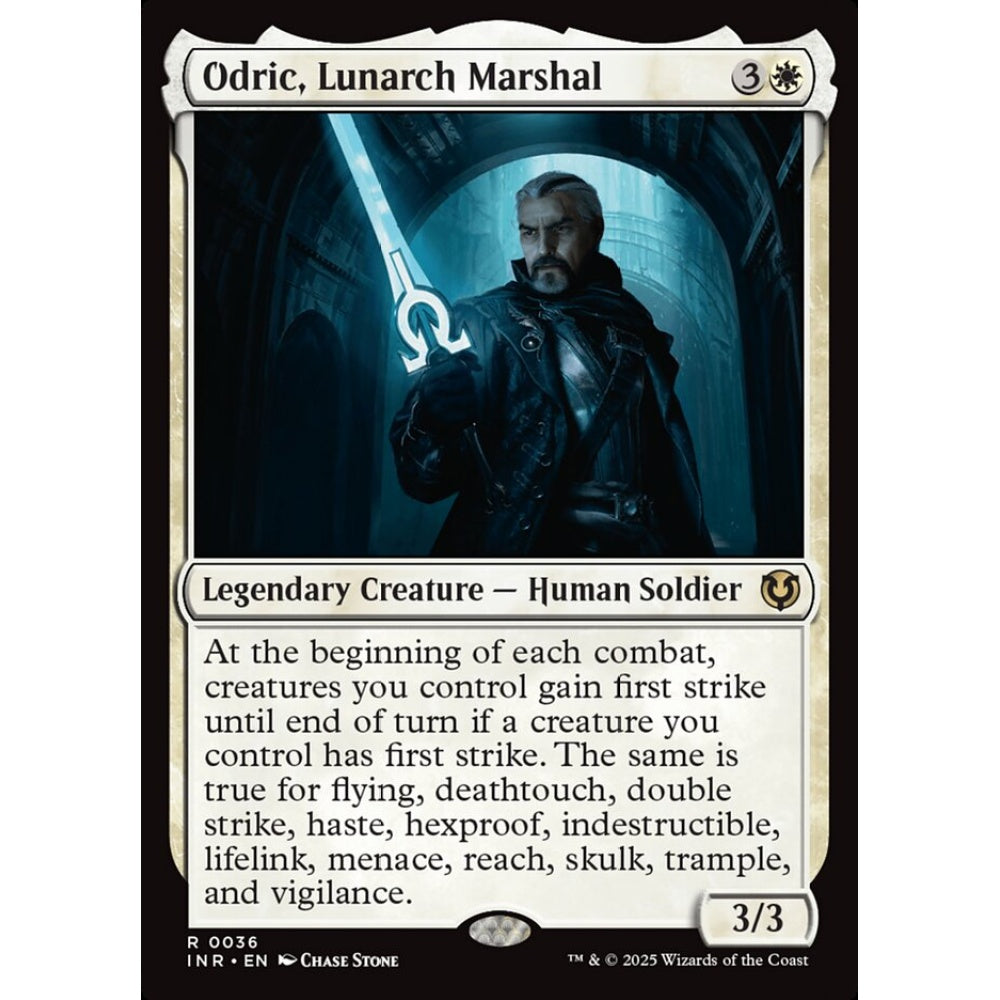 Odric, Lunarch Marshal, 36, rare, Magic: The Gathering, Innistrad Remastered