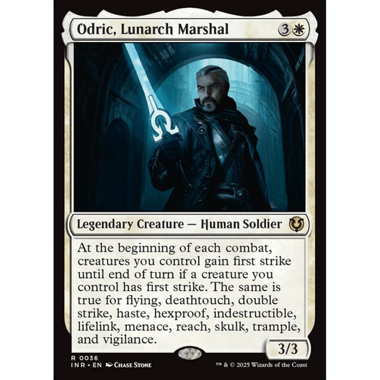 Odric, Lunarch Marshal, 36, rare, Magic: The Gathering, Innistrad Remastered
