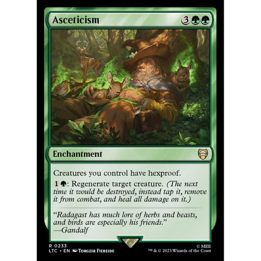 Asceticism, rare, 233, Magic the Gathering, Tales of Middle-earth Commander