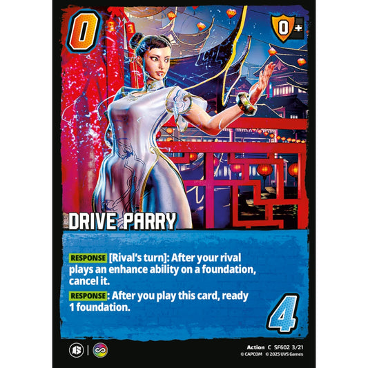 Drive Parry 3/21 SF602 Universus Street Fighter 6: Challanger Series Chun-Li&Jamie Action C