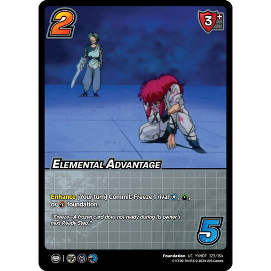 Elemental Advantage, 123/154, UC, UniVersus, Yu Yu Hakusho: Dark Tournament