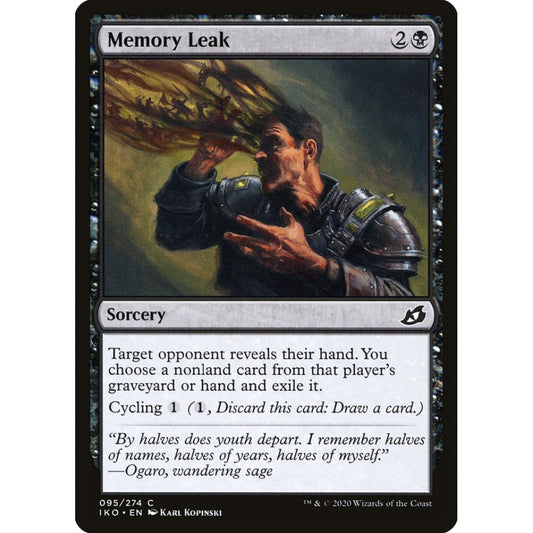 Memory Leak common 95 Magic the Gathering Ikoria: Lair of Behemoths