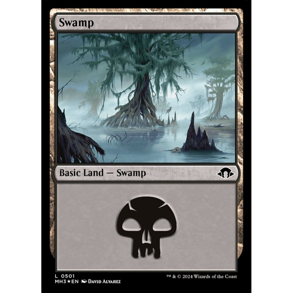 Swamp, 501, common, Magic: The Gathering, Modern Horizons 3