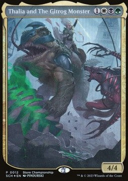 Thalia and The Gitrog Monster - Store Championship Promos (Mythic) [SCH-12]