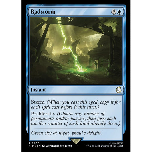 Radstorm rare 37 Magic the Gathering Fallout