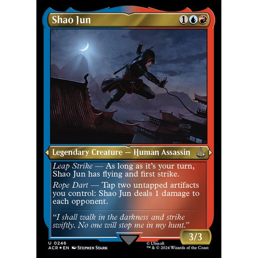 Shao Jun uncommon 246 Magic the Gathering Assassin's Creed
