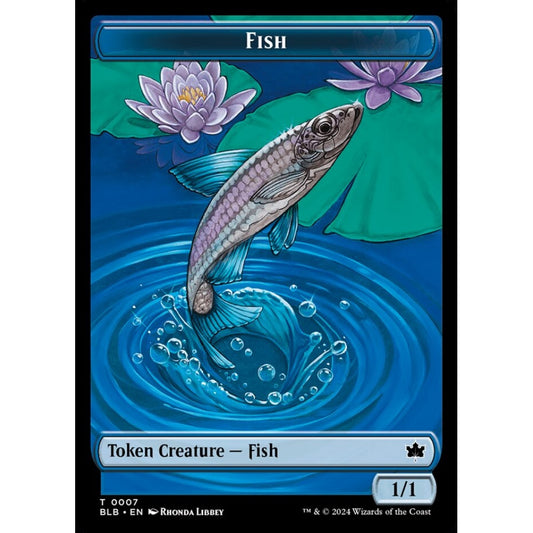 Fish, 7, common, Magic: The Gathering, Bloomburrow