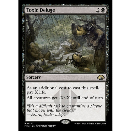 Toxic Deluge, 277, rare, Magic: The Gathering, Modern Horizons 3