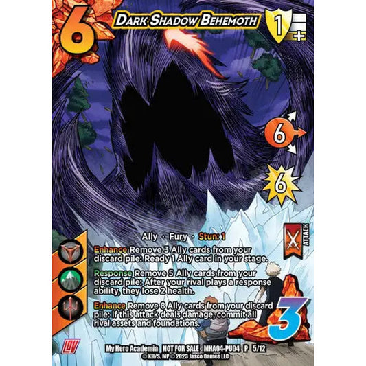 Dark Shadow Behemoth, 5/12, P, UniVersus, Promos