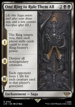 One Ring to Rule Them All - The Lord of the Rings: Tales of Middle-earth (Rare) [LTR-102]