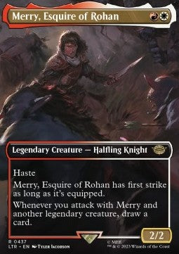 Merry, Esquire of Rohan (V.2) - The Lord of the Rings: Tales of Middle-earth: Extras (Rare) [XLTR-437]