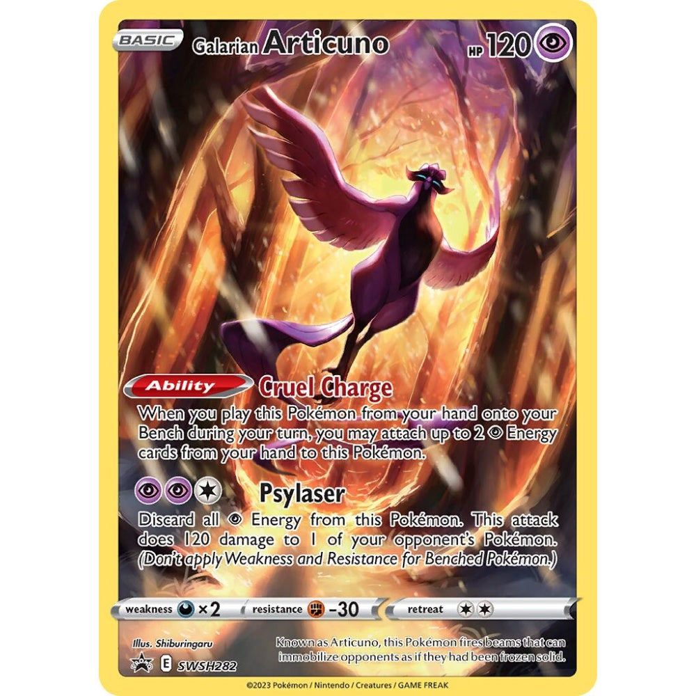 Galarian Articuno Promo SWSH282 Pokemon Card Game Sword & Shield Promos