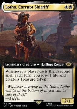 Lotho, Corrupt Shirriff