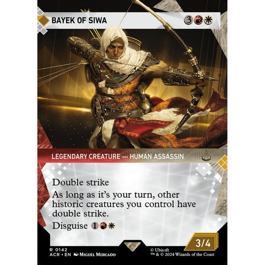 Bayek of Siwa rare 142 Magic the Gathering Assassin's Creed