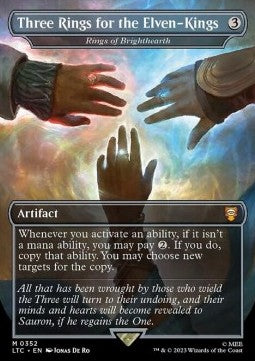 Rings of Brighthearth (V.1) - Commander: The Lord of the Rings: Tales of Middle-earth: Extras (Mythic) [XLTC-352]