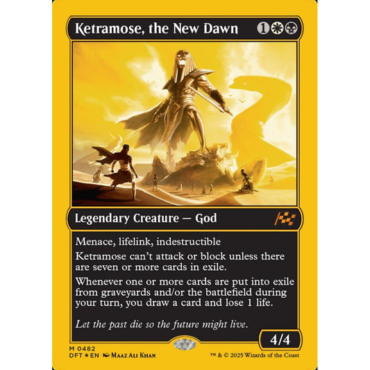 Ketramose, the New Dawn, 482, mythic, Magic: The Gathering, Aetherdrift