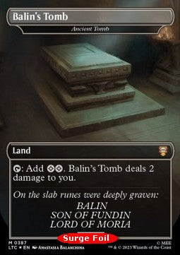 Ancient Tomb (V.2) - Commander: The Lord of the Rings: Tales of Middle-earth: Extras (Mythic) [XLTC-387]