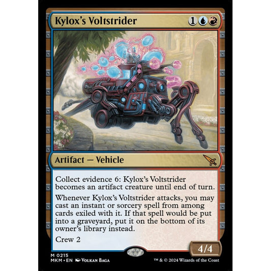 Kylox's Voltstrider mythic 215 Magic the Gathering Murders at Karlov Manor
