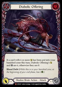 Diabolic Offering (Rainbow Foil) - Dusk till Dawn (Majestic) [DTD-107]